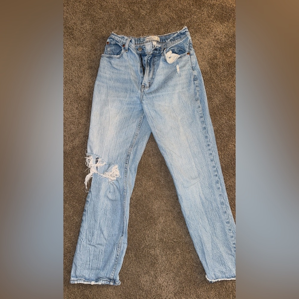 Abercrombie & Fitch 90s Straight Jeans- curve love